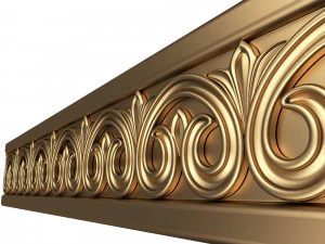 Ornament Element Molding 03 3D Model