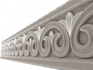 Ornament Element Molding 03 3D Model