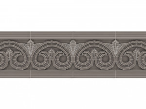 Ornament Element Molding 03 3D 모델
