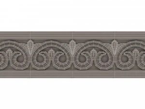 Ornament Element Molding 03 3D Model