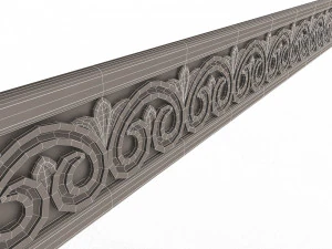 Ornament Element Molding 03 3D Model