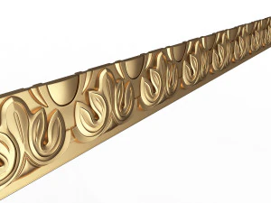 Ornament Element Molding 04 3D Model