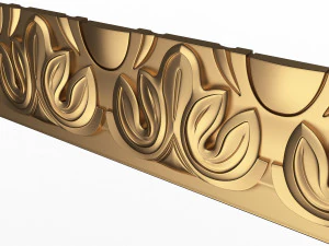 Ornament Element Molding 04 3D Model