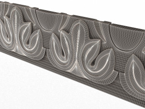 Ornament Element Molding 04 3Dモデル