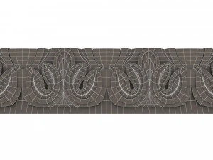 Ornament Element Molding 04 3D Model