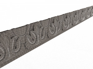 Ornament Element Molding 04 3Dモデル