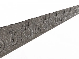 Ornament Element Molding 04 3D Model