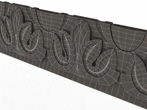 Ornament Element Molding 04 3D Model