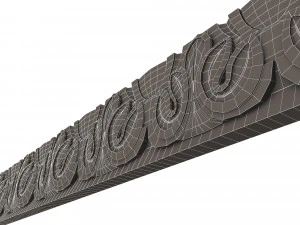Ornament Element Molding 04 3D Model
