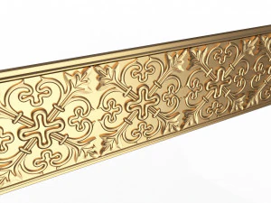 Ornament Element Molding 05 3D Model
