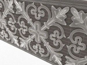 Ornament Element Molding 05 3D Model