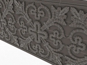 Ornament Element Molding 05 3D Model