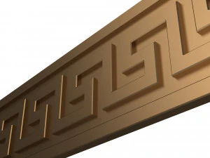 Ornament Element Molding 06 3D Model