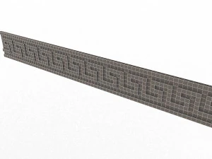 Ornament Element Molding 06 3D Model