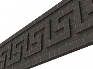 Ornament Element Molding 06 3D Model