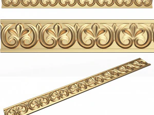 Moldagem de Elemento Ornamental 07 Modelo 3D