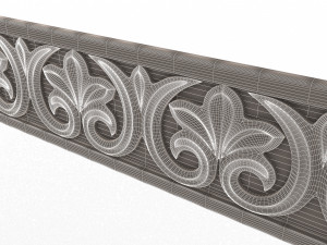 Ornament Element Molding 07 Modelo 3D