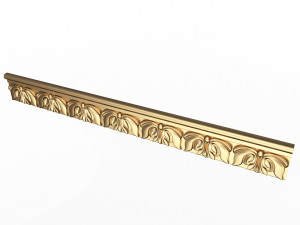 Ornament Element Molding 08 3D Model