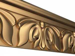 Ornament Element Molding 08 3D Model