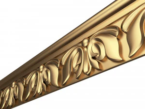 Ornament Element Molding 08 3D Model
