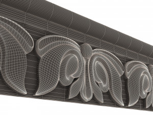 Ornament Element Molding 08 3D Model