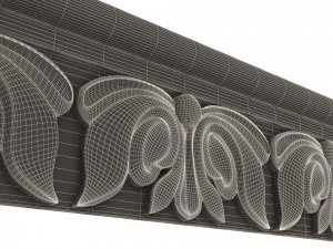 Ornament Element Molding 08 3D Model