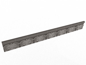 Ornament Element Molding 08 3D Model