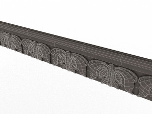 Ornament Element Molding 08 3D Model