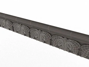 Ornament Element Molding 08 3D Model