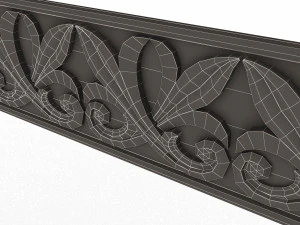 Ornament Element Molding 010 3D Model