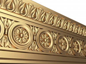 Ornament Element Molding 011 3D Model