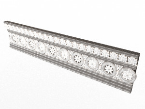 Ornament Element Molding 011 Modelo 3D