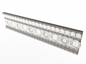 Ornament Element Molding 011 3D Model