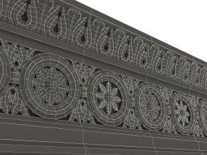 Ornament Element Molding 011 3D Model