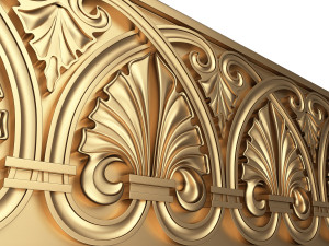 Ornament Element Molding 012 3D Модель