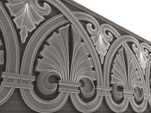 Ornament Element Molding 012 3D Модель