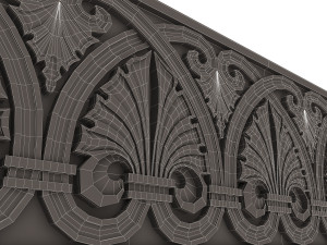 Ornament Element Molding 012 3D Модель