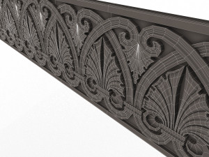 Ornament Element Molding 012 3D Модель