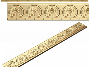 Moldagem de Elemento Ornamental 013 Modelo 3D