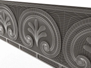 Ornament Element Molding 013 3D Model