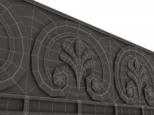 Ornament Element Molding 013 3D Model
