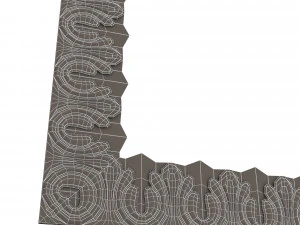 Classic Frame 021 3D Model