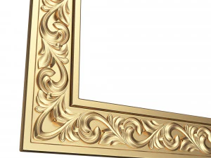 Moldura Cl&aacute;ssica 022 Modelo 3D