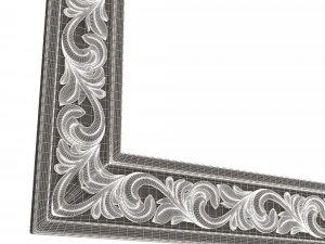 Moldura Cl&aacute;ssica 022 Modelo 3D