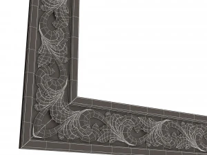 Moldura Cl&aacute;ssica 022 Modelo 3D