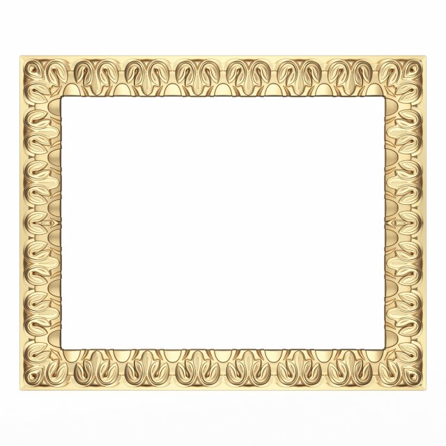 Classic Frame 024 Modello 3D .c4d .max .obj .3ds .fbx .stl .blend 