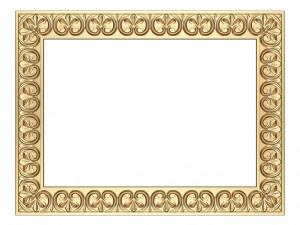 Classic Frame 027 3D Model