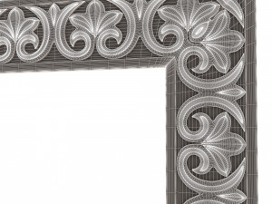 Classic Frame 027 3D Model