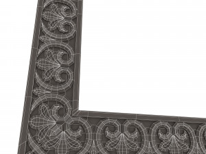 Classic Frame 027 3D Model