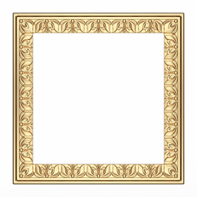 Classic Frame 028 3D-Modell .c4d .max .obj .3ds .fbx .stl .blend 